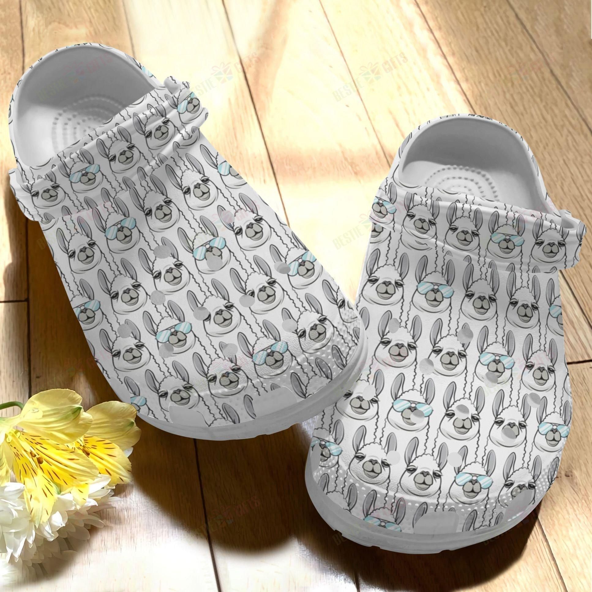 Llama Crocs Classic Clog Cool Shoes