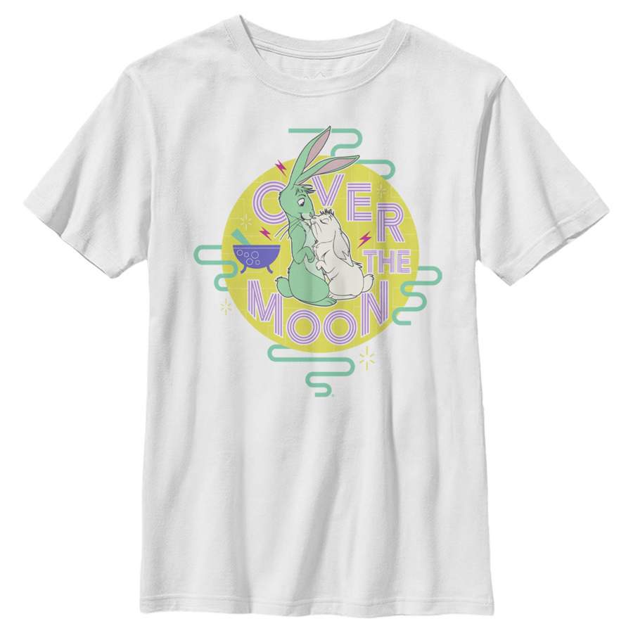 Over the Moon Boy’s Bunny Love  T Shirt