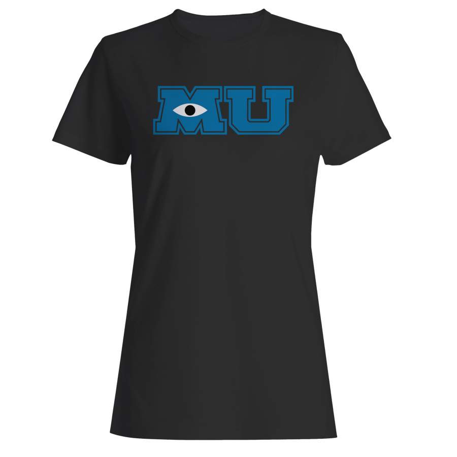 Mu Monsters University Logo Woman’s T-Shirt