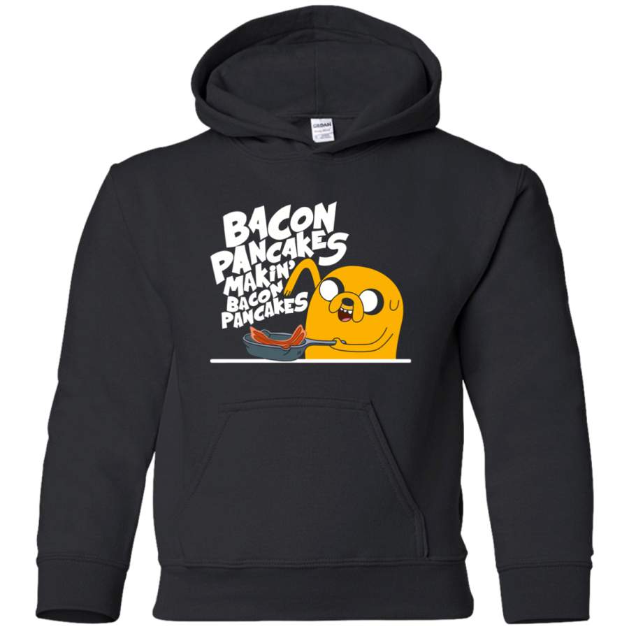 AGR Bacon Pancakes Youth Pullover Hoodie