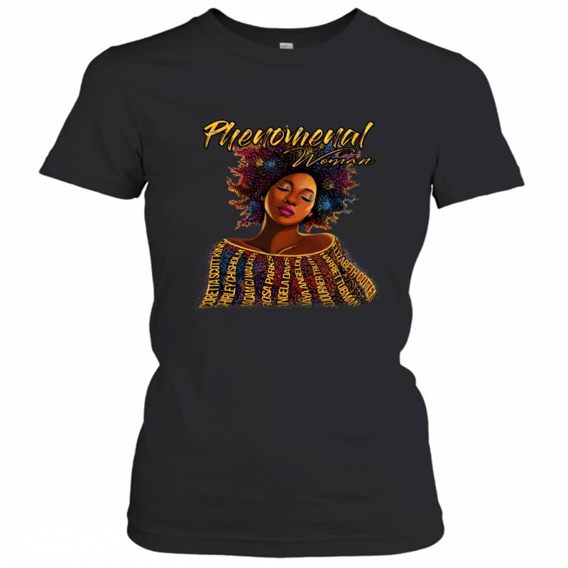 Temotee Phenomenal Women African American Pro Black Pride TMT004