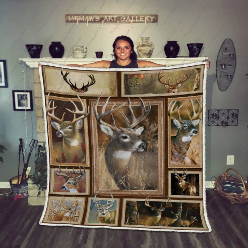 Whitetail Deer Blanket