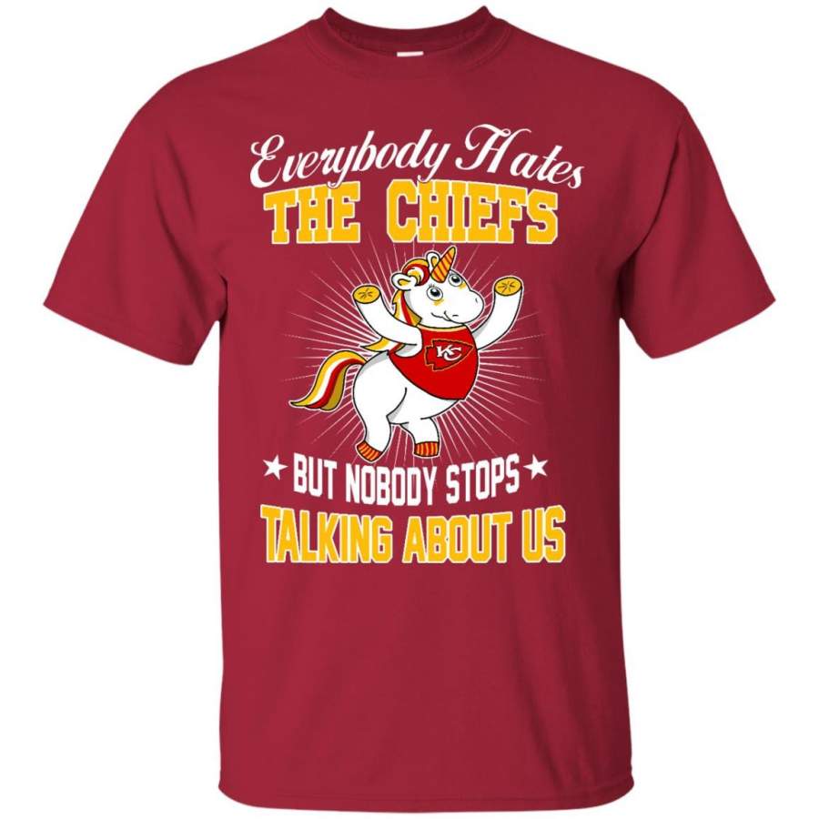 Nobody Stops Talking About Us Kansas City Chiefs T Shirt