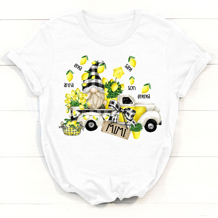 Summer Mimi Lemon Gnome Shirt