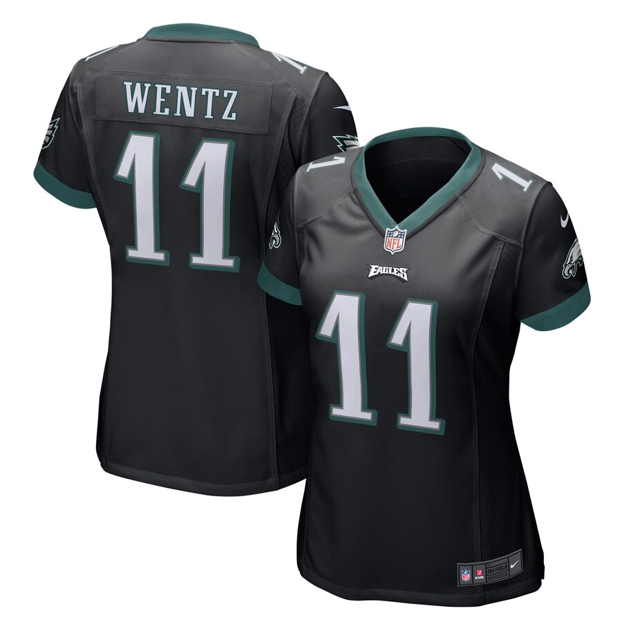 Carson Wentz Philadelphia Eagles Nike Womens Game Jersey – Black