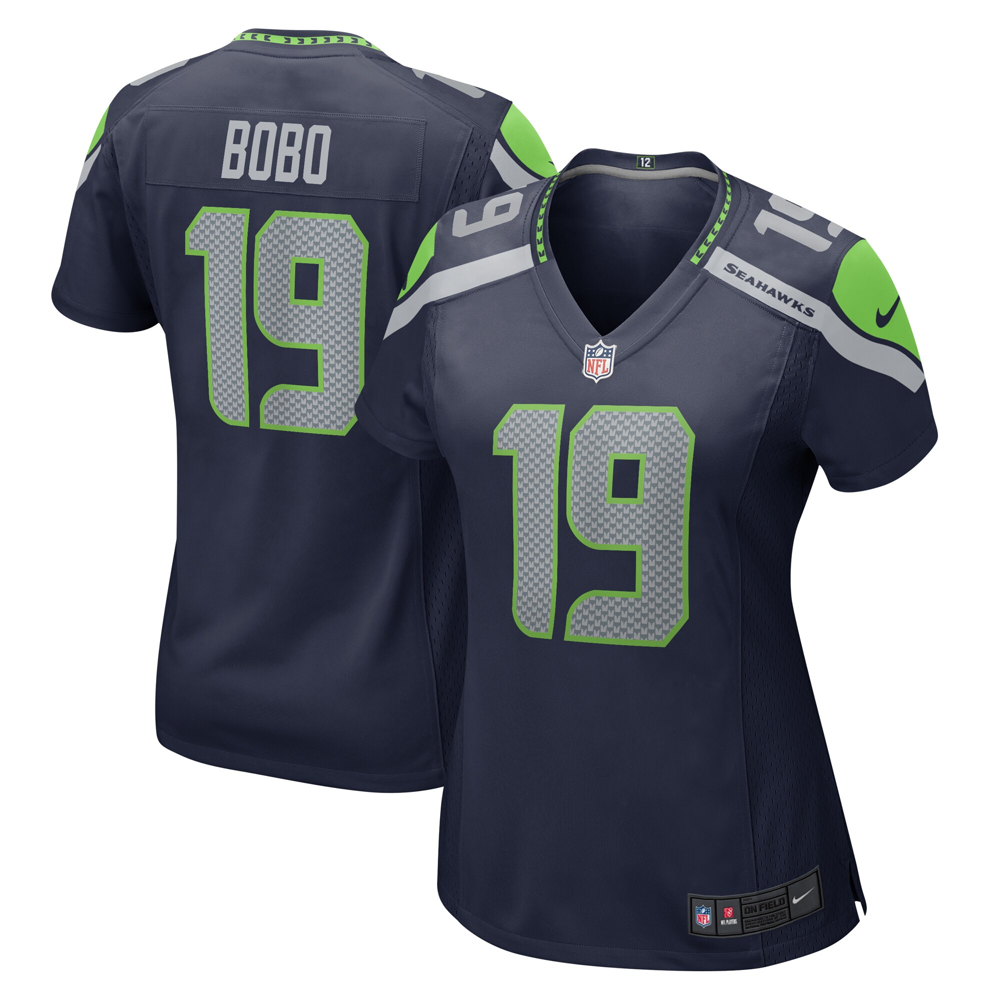 Jake Bobo Seattle Seahawks Women's Game Jersey – College Navy