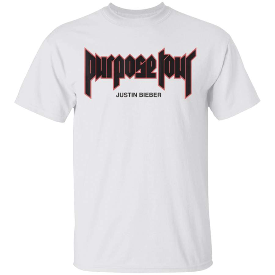 Mens Justin Bieber Purpose Tour Merch Filled TShirt