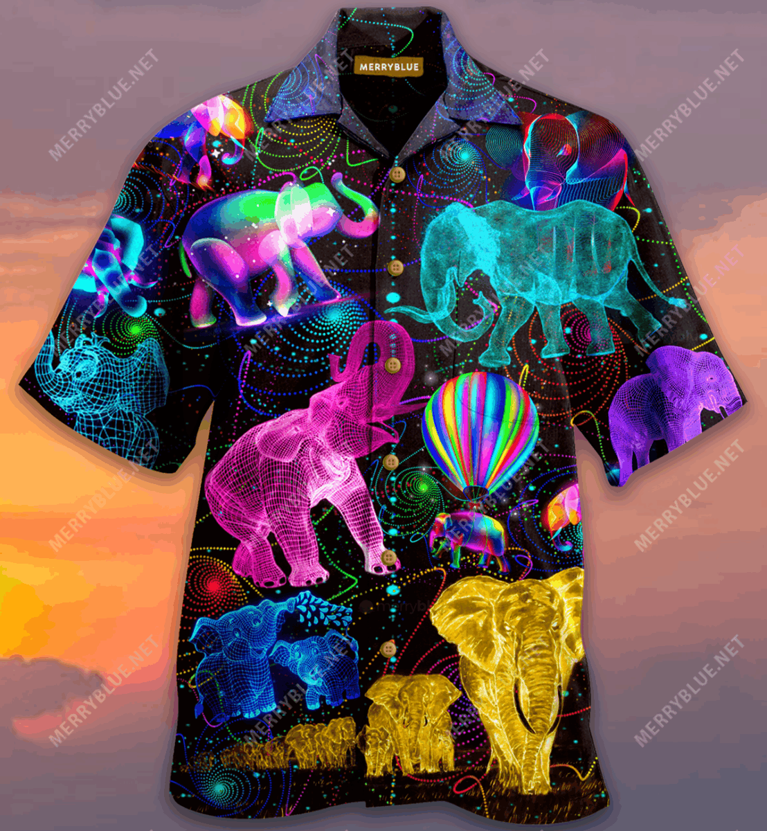 Elephant Why Fit In When You Were Born To Stand Out Unisex Hawaii Shirt Ha106344