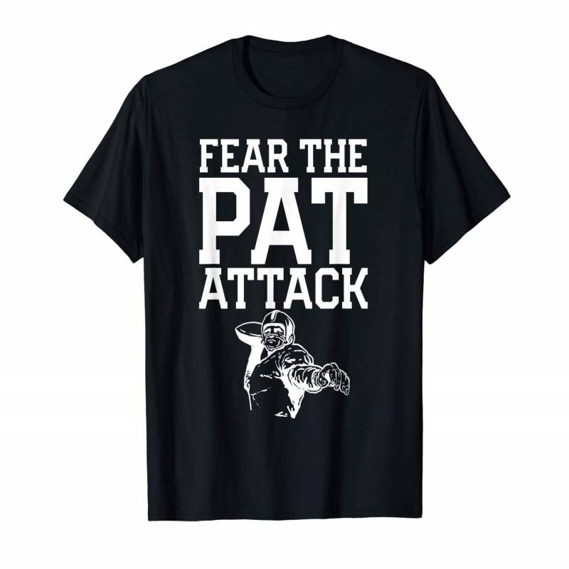 Kansas City Kc Fear The Pat Attack Football T-shirt