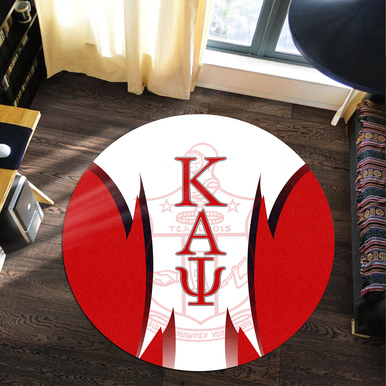 Kappa Alpha Psi Round Rug – Fraternity Limited Version Round Rug