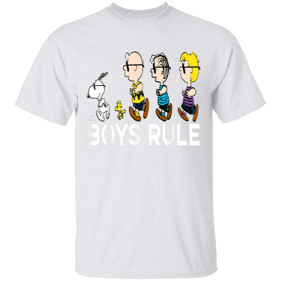 Peanuts Boys Rule T-Shirt