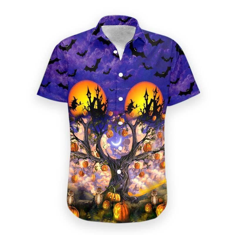 Halloween Aloha Hawaii Shirt Colorful Short Sleeve Summer Beach Casual For Men And Women Ha39630