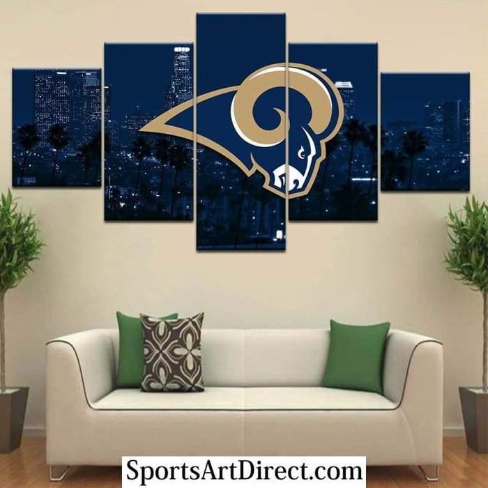 Los Angeles Rams Wall Art Painting Canvas Poster Decor 6053