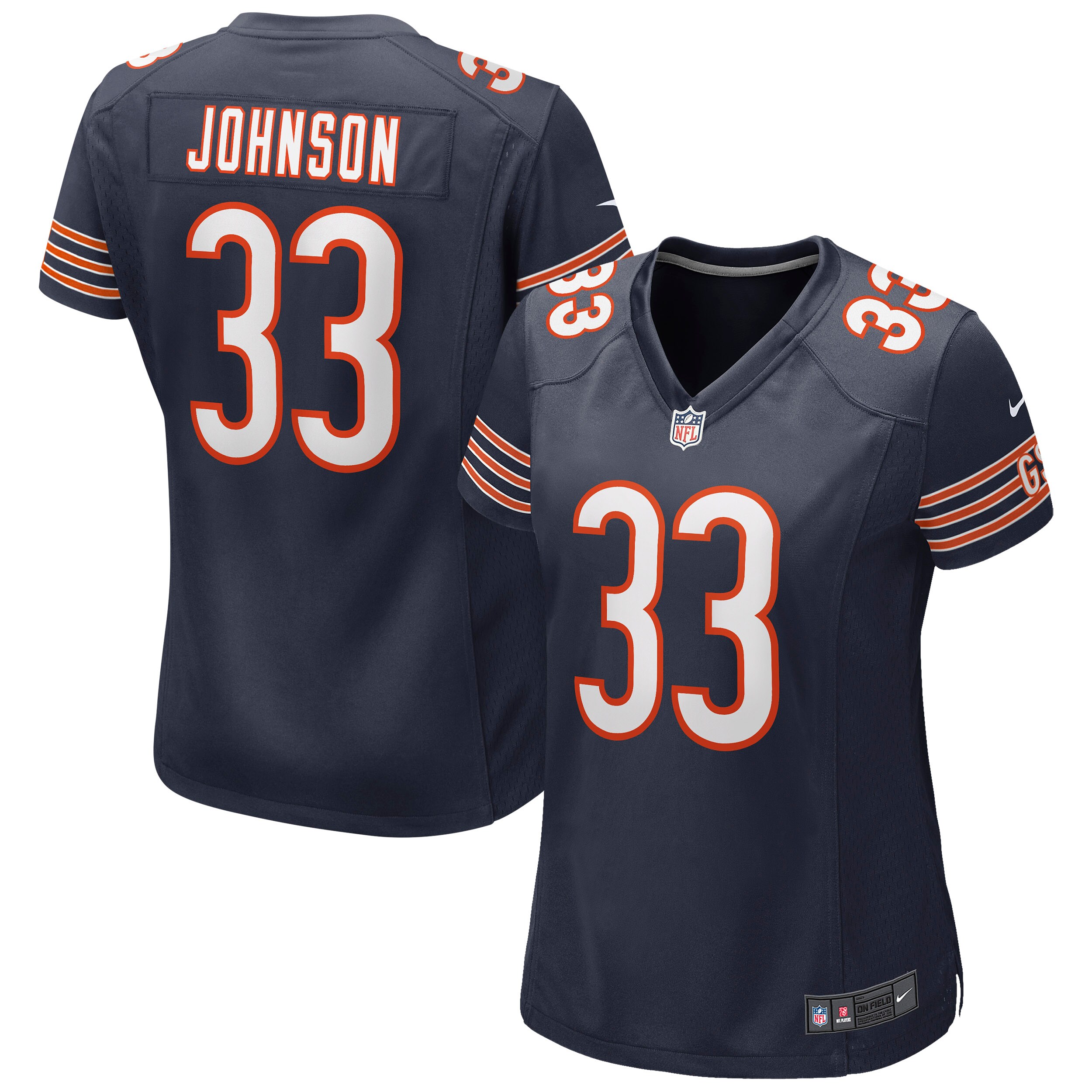 Jaylon Johnson Chicago Bears Women's Game Jersey – Navy