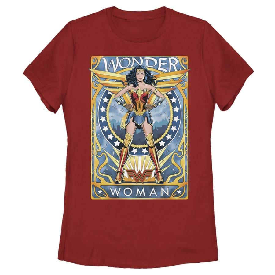 Wonder Woman 1984 Women’s Trading Card  T-Shirt