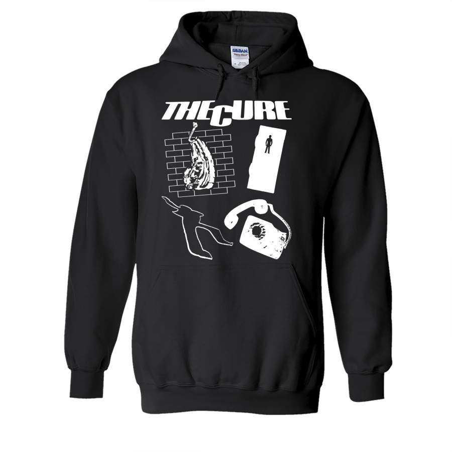 THE CURE Three Imaginary Boys Hoodie