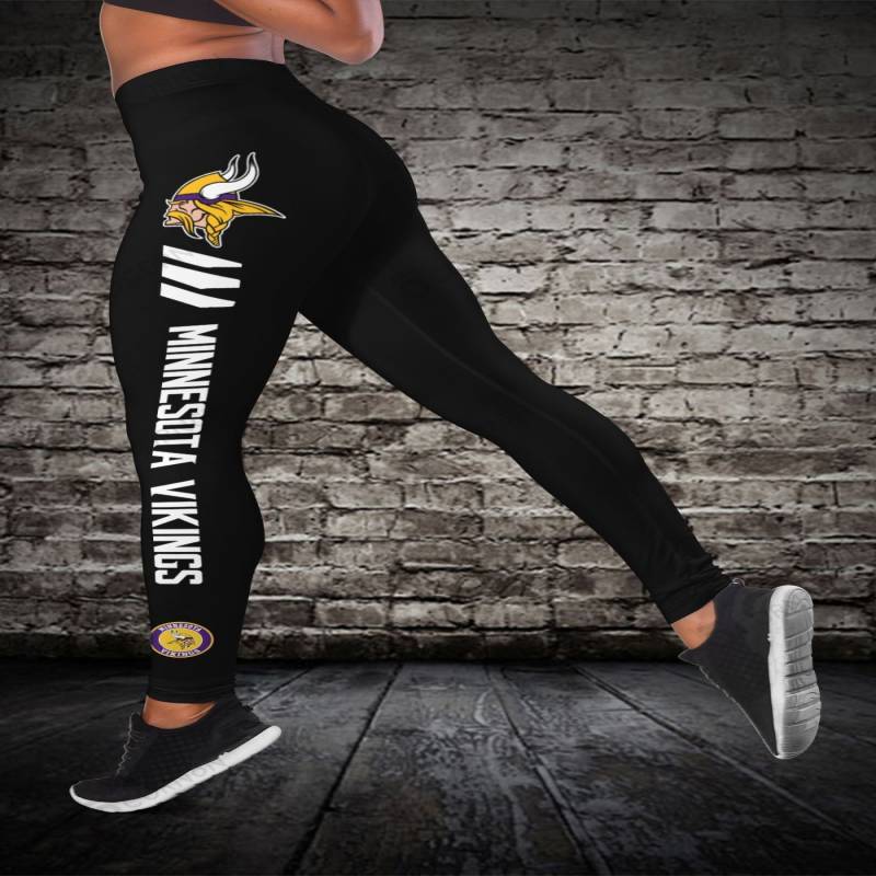 Minnesota Vikings Leggings And Tank Top Limited 022