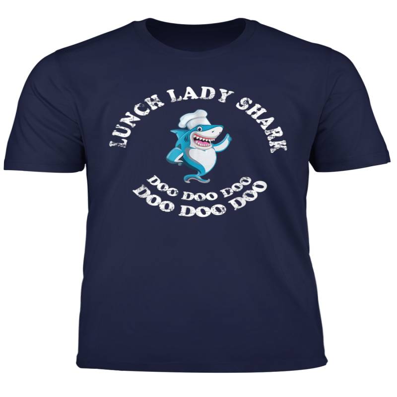 Lunch Lady Shark Doo Doo Doo Cute Shirt