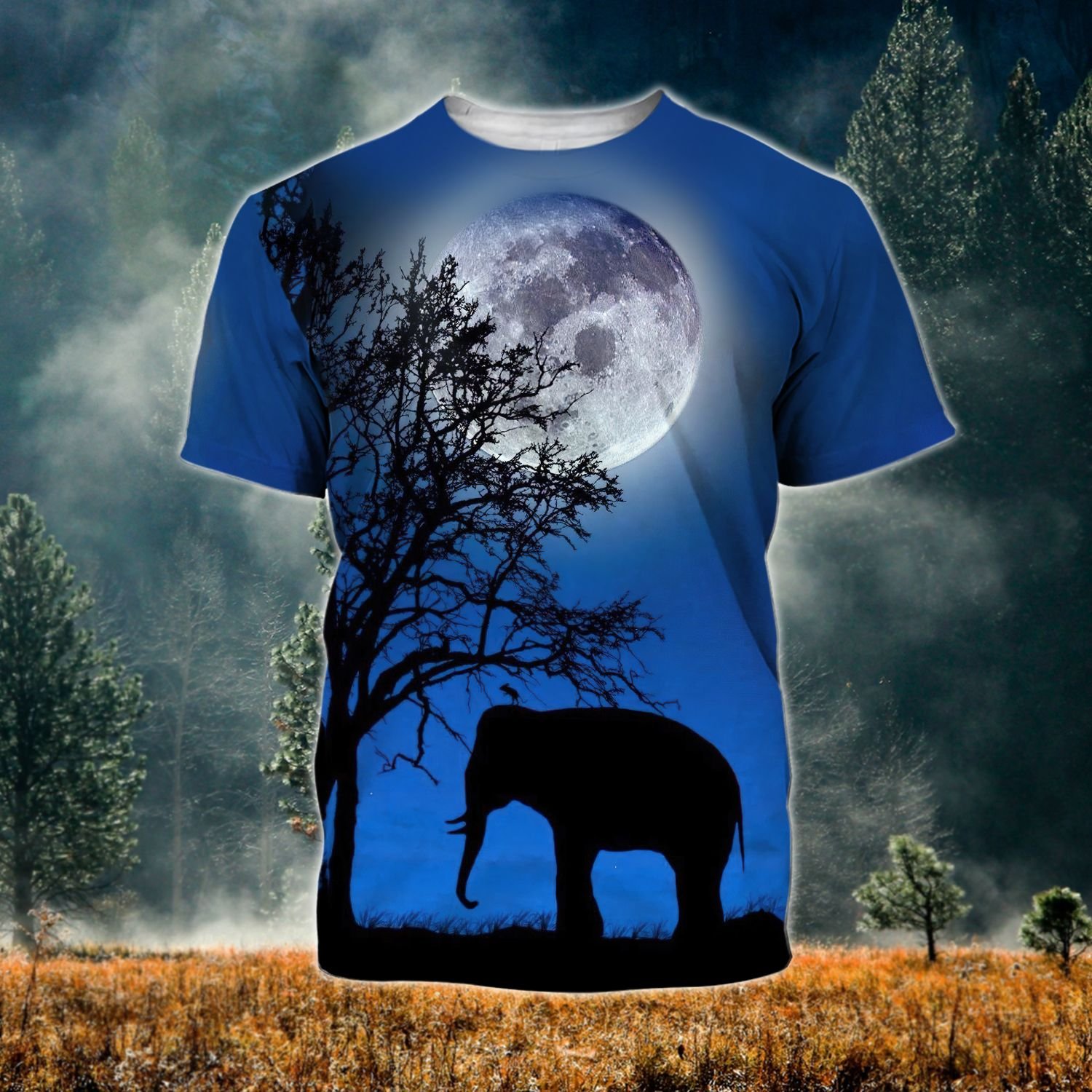 Elephant Ver04 Tthj210721Nby Unisex 3D T-Shirt All Over Print