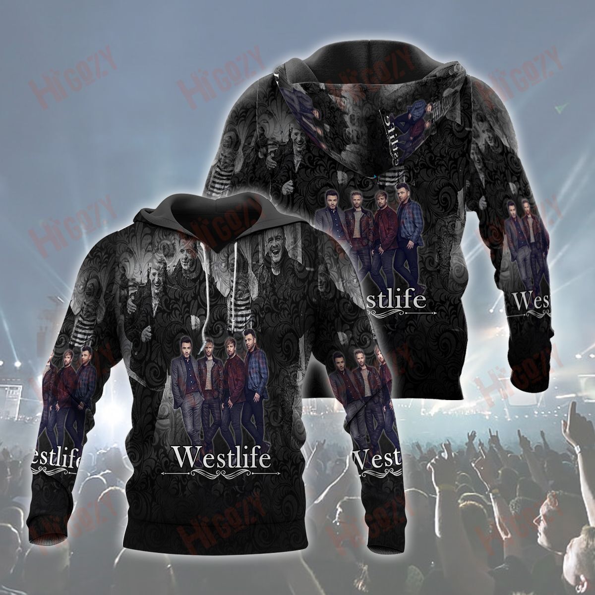 Westlife 3D Hoodies Clothing Store Zip Hoodie Cool Hoodies, Hoodies For Women/ For Men – Nh710