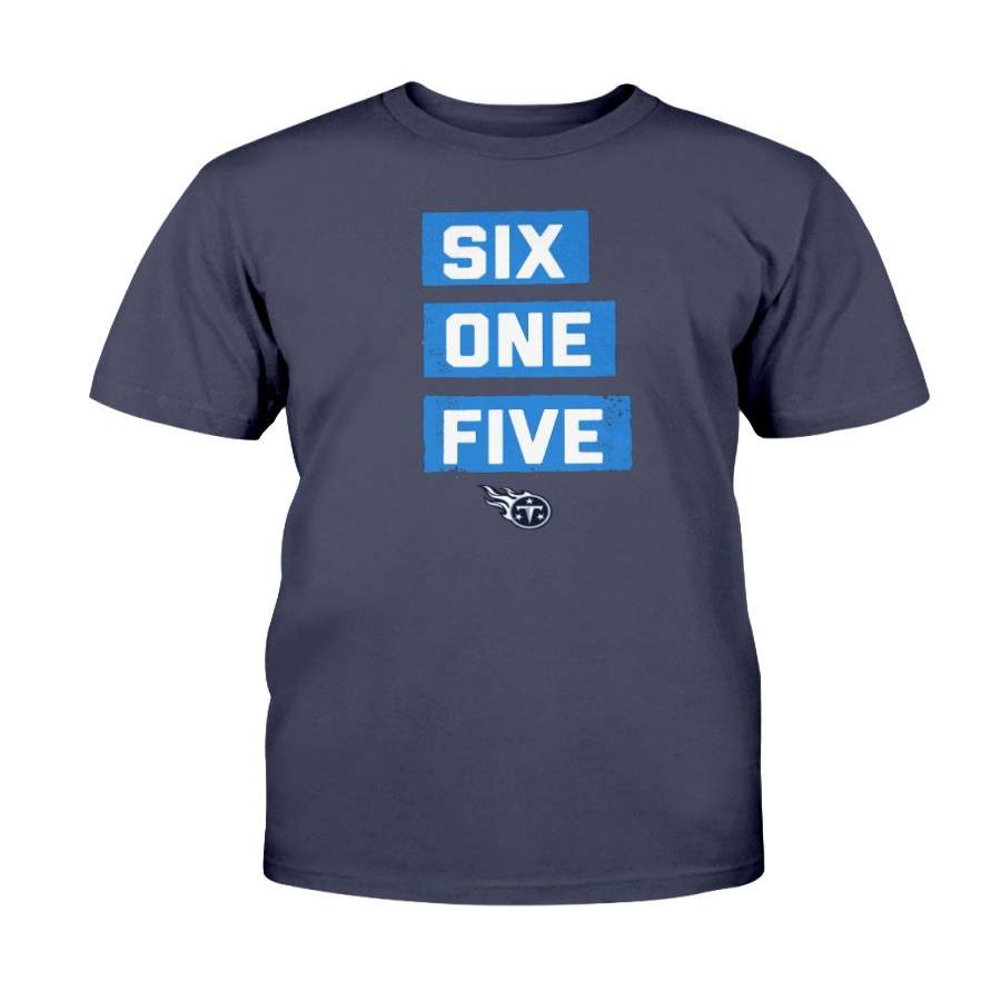 Six One Five Titans T-Shirt, Tennessee Titans