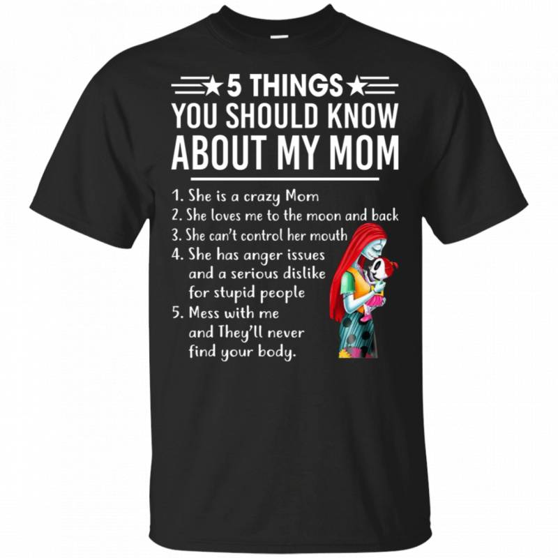 5 Things You Should Know About My Sally Mom Nightmare Funny Kids Shirt