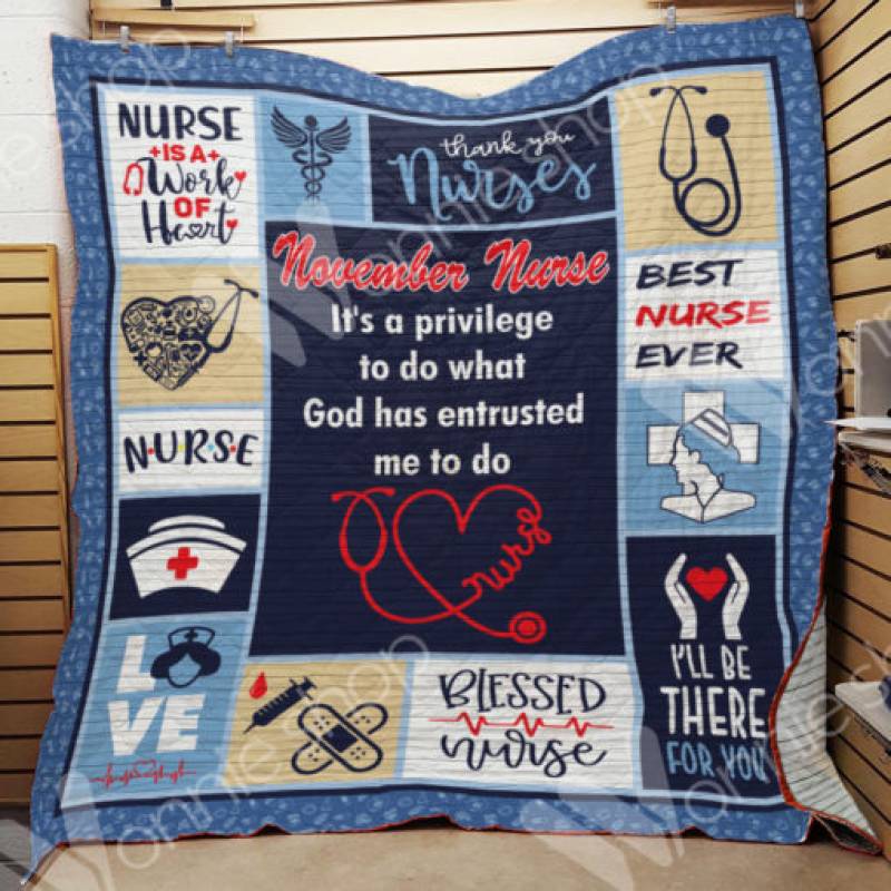 November Nurse Blanket OCT1602 77O53