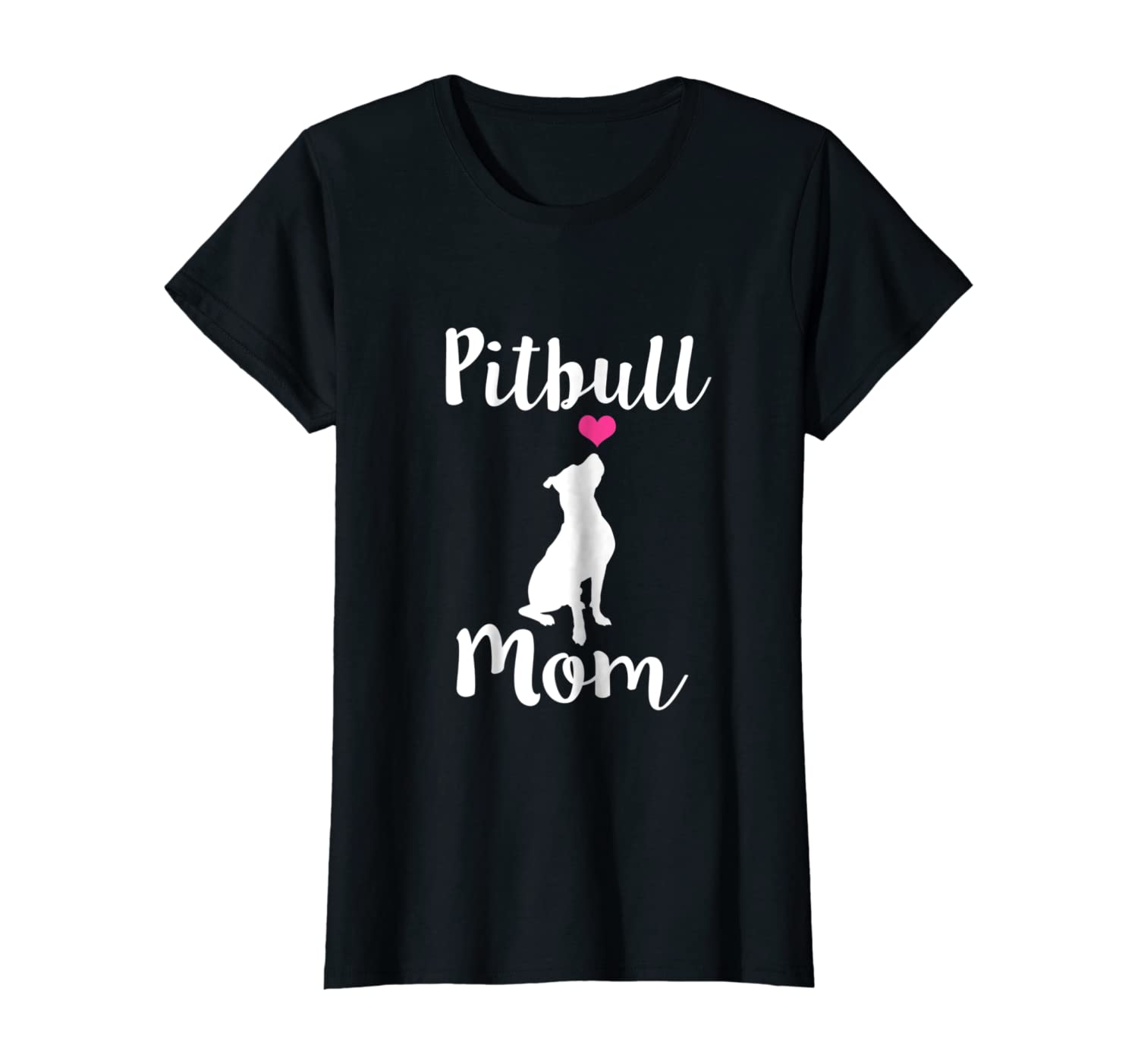 Womens Pitbull Mom Dog Mama Gift for men women T-shirt