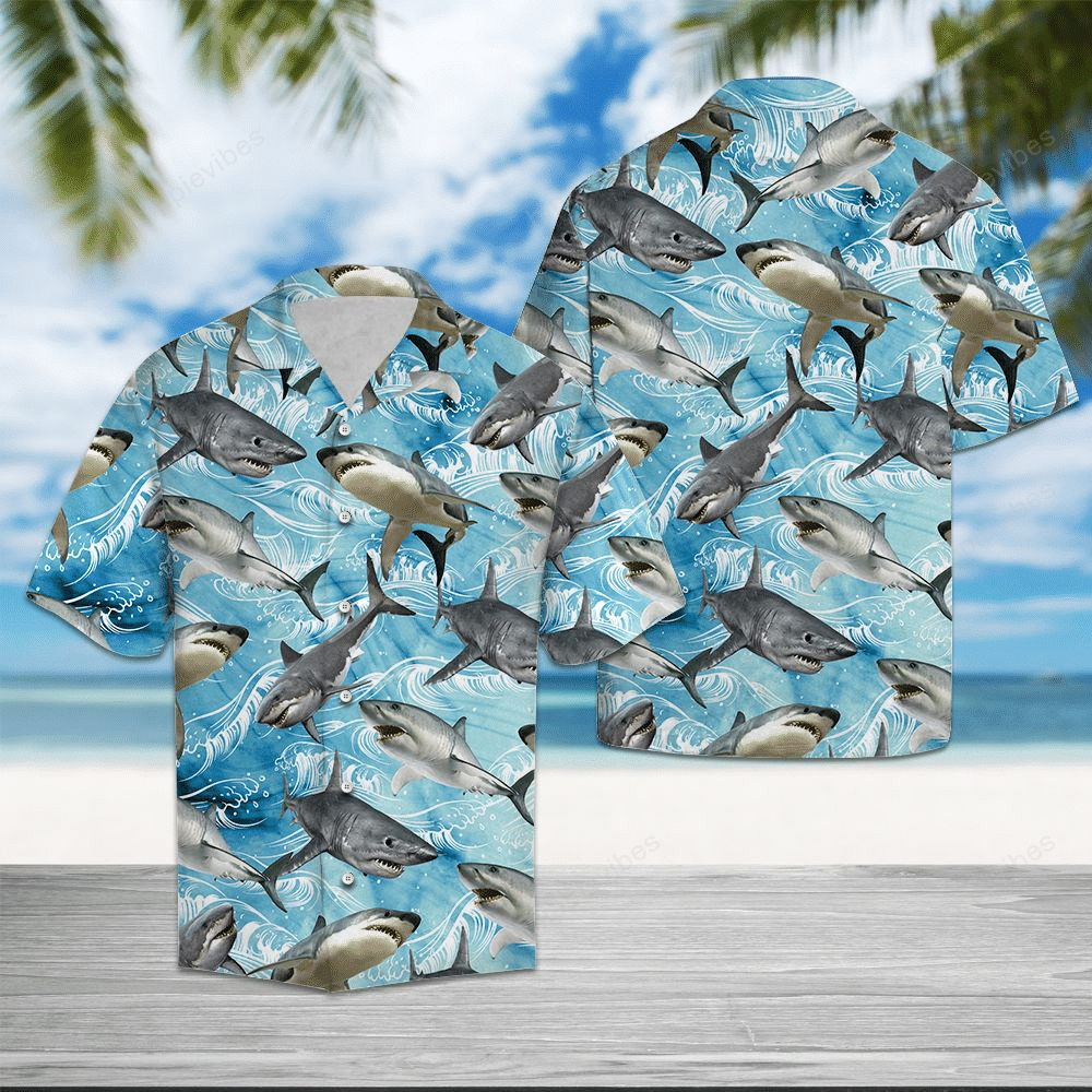 Shark Wave Water – Hawaii Shirt