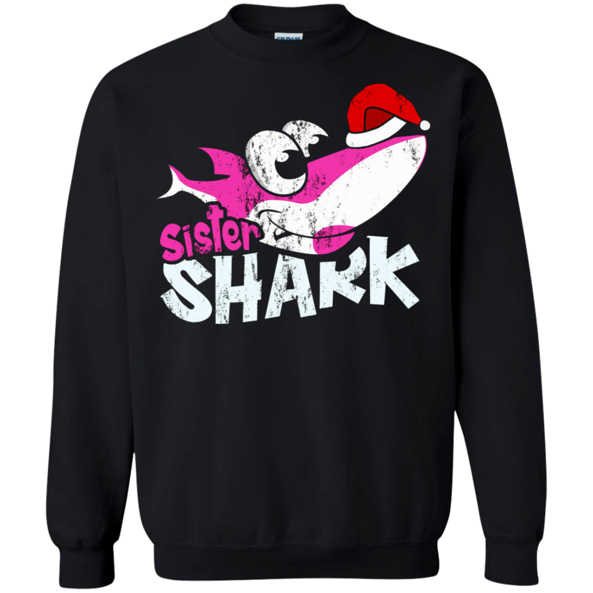 Buy Sister Shark Christmas – Shark Do Do Do Song Xmas Sweatshirt