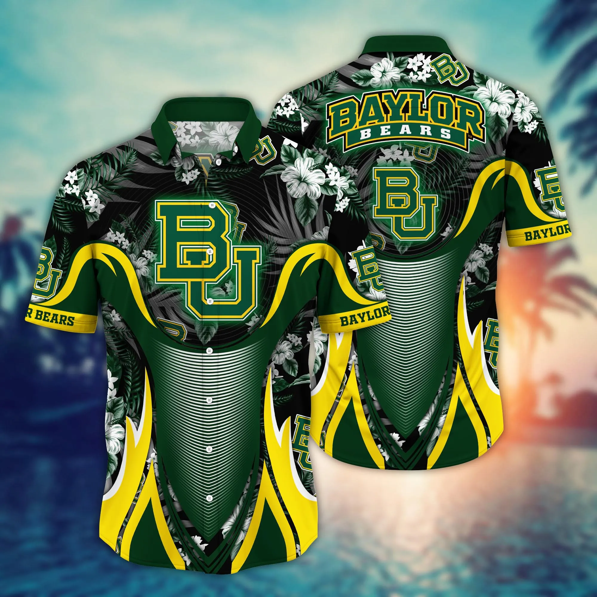 Baylor Bears NCCA Hawaiian Shirt Dry Season Aloha Shirt