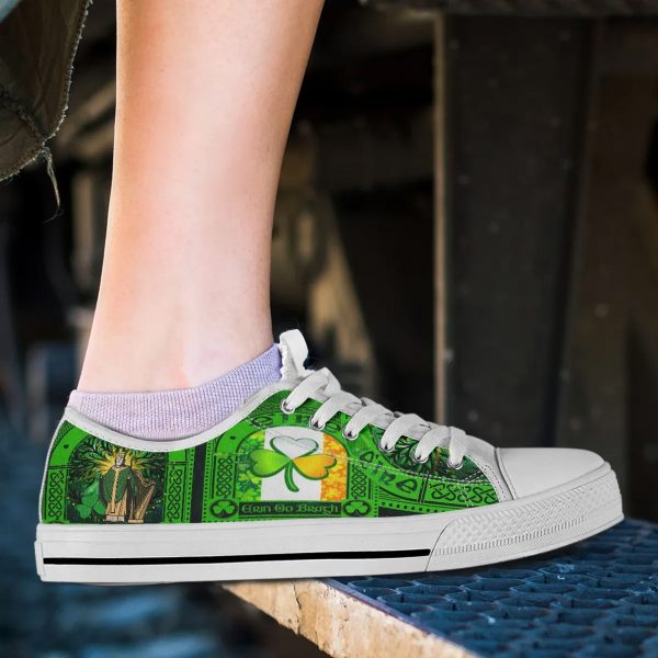 Erin Go Bragh Irish St. Patrick Low Top Shoes Low Top Shoes Happy St. Patrick’S Day Gift Idea Hn