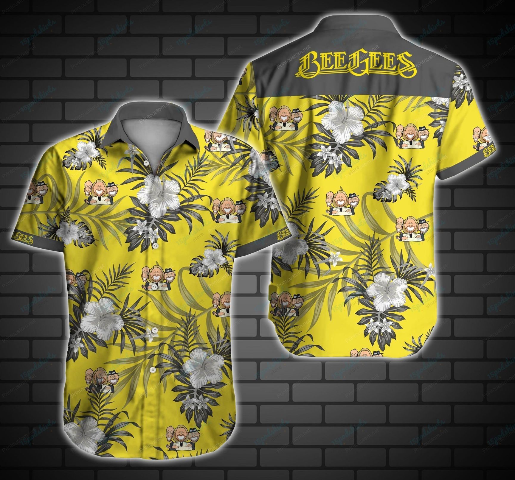 Bee Gees Hawaiian Shirt