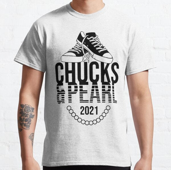 Funny T-Shirt  Chucks And Pearls 2021 V6