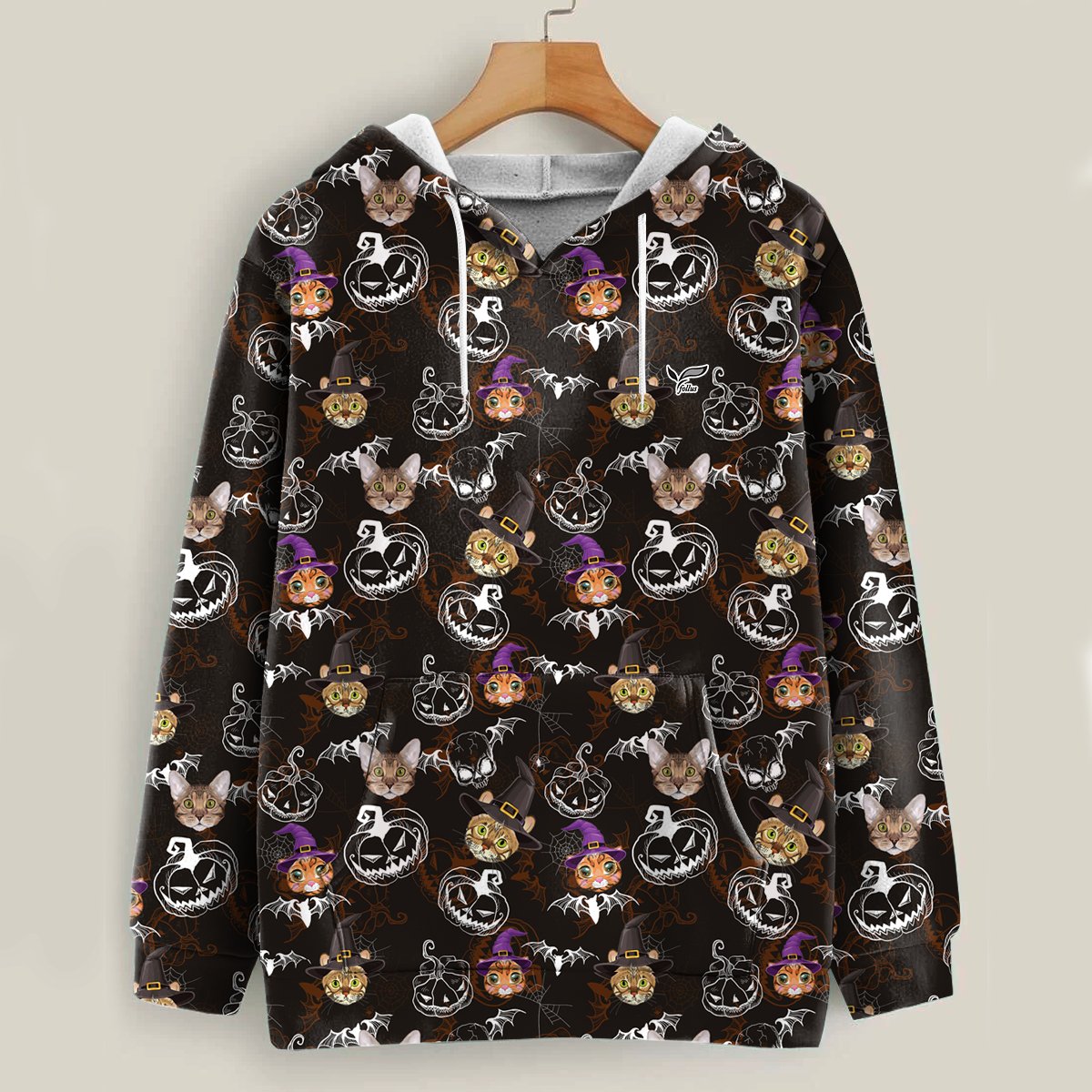 Absolutely Gourdgeous – Bengal Cat Halloween Hoodie