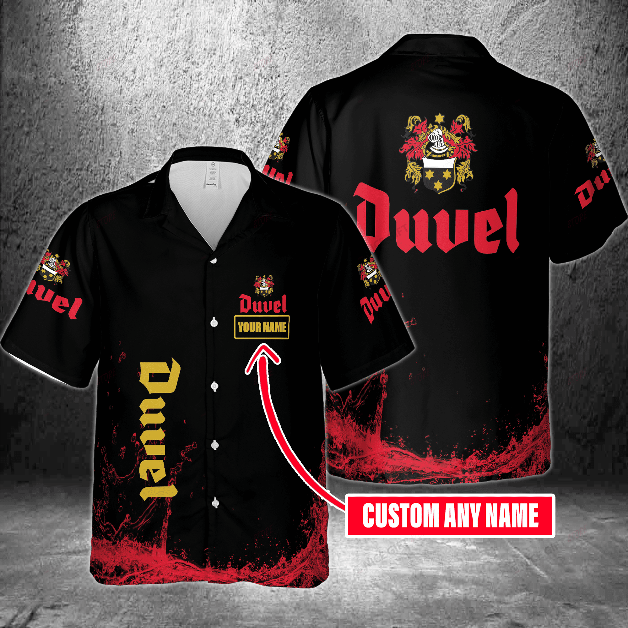 Duvel Custom Name Hawaiian Shirt 3Hs-A2G8