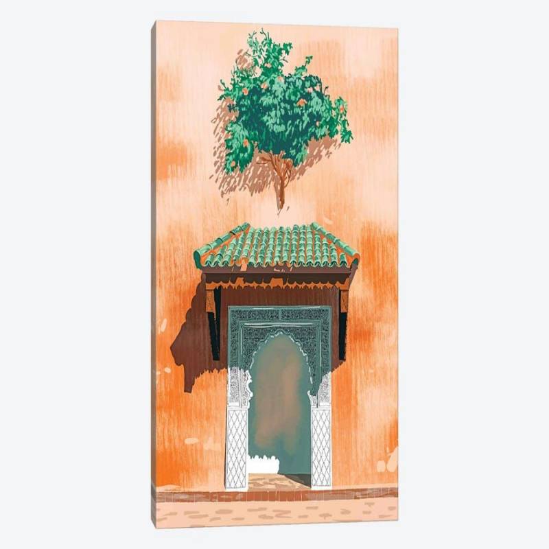 Mughul Entrance - Canvas Print