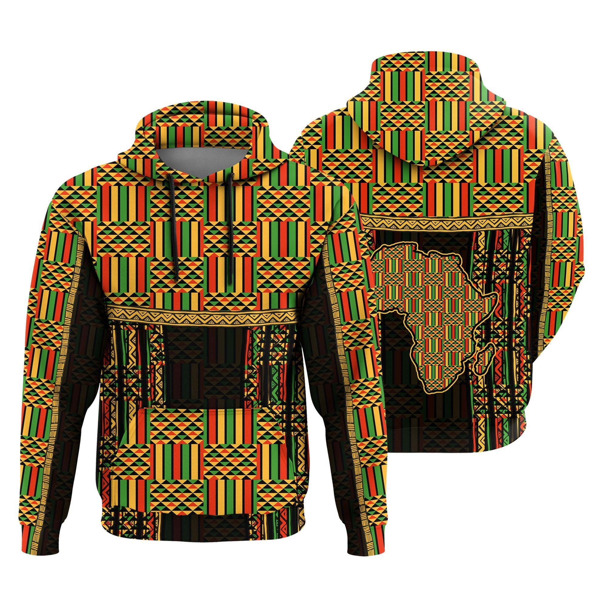 Greek Life Hoodie – Ambesonne Kente Pullover