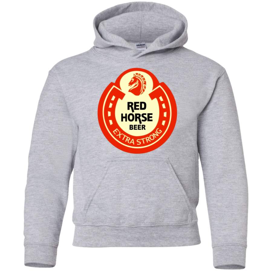 AGR Red Horse Beer Youth Pullover Hoodie