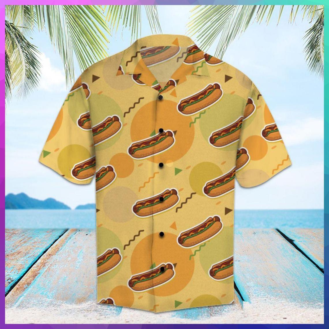 Amazing Hot Dog Hawaiian Shirt Pre10938