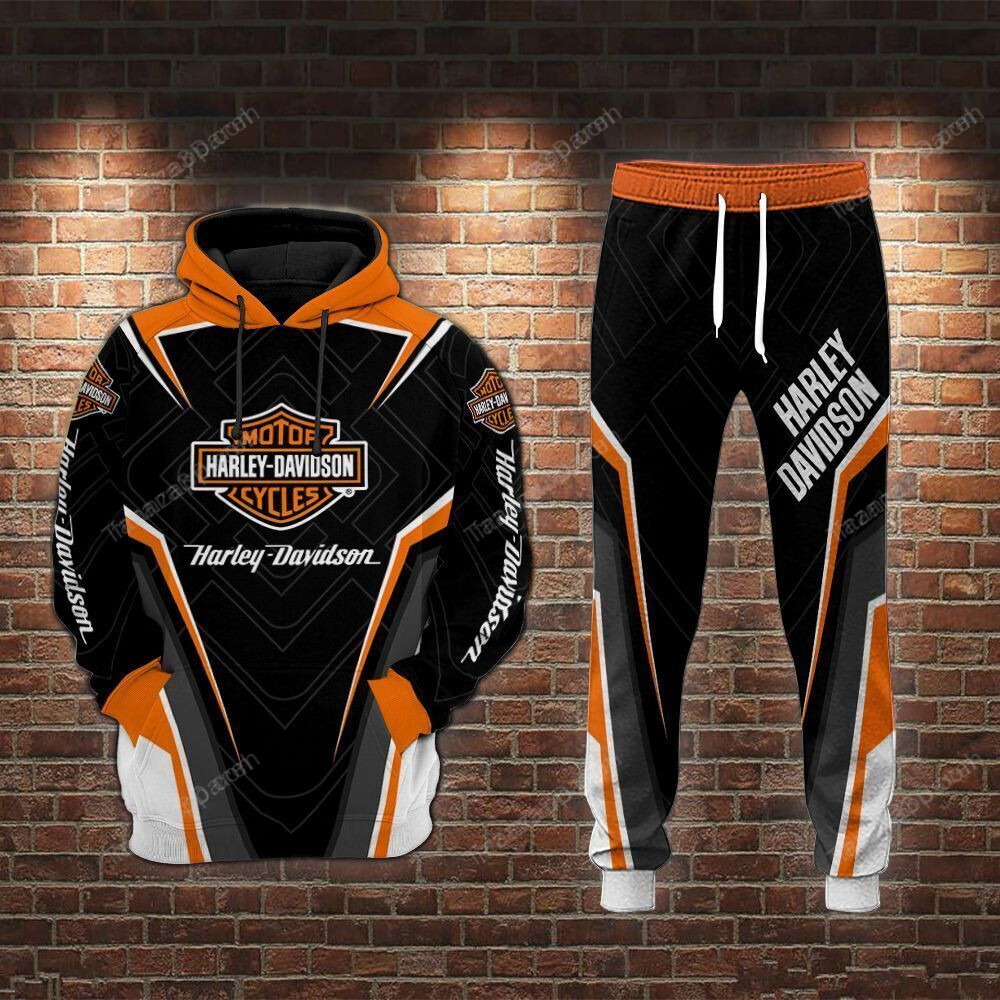 Harley Davidson Joggers/ Hoodie 015