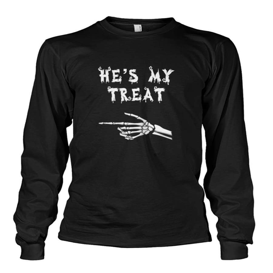 She’s My Trick – He’s My Treat Couple Unisex Long Sleeve