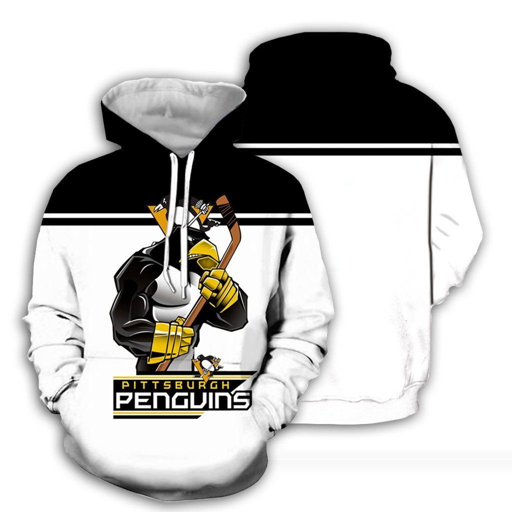 Pittsburgh Penguins 3D Hoodie 07