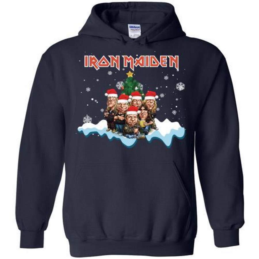 Iron Maiden Christmas tree Hoodie T-Shirt