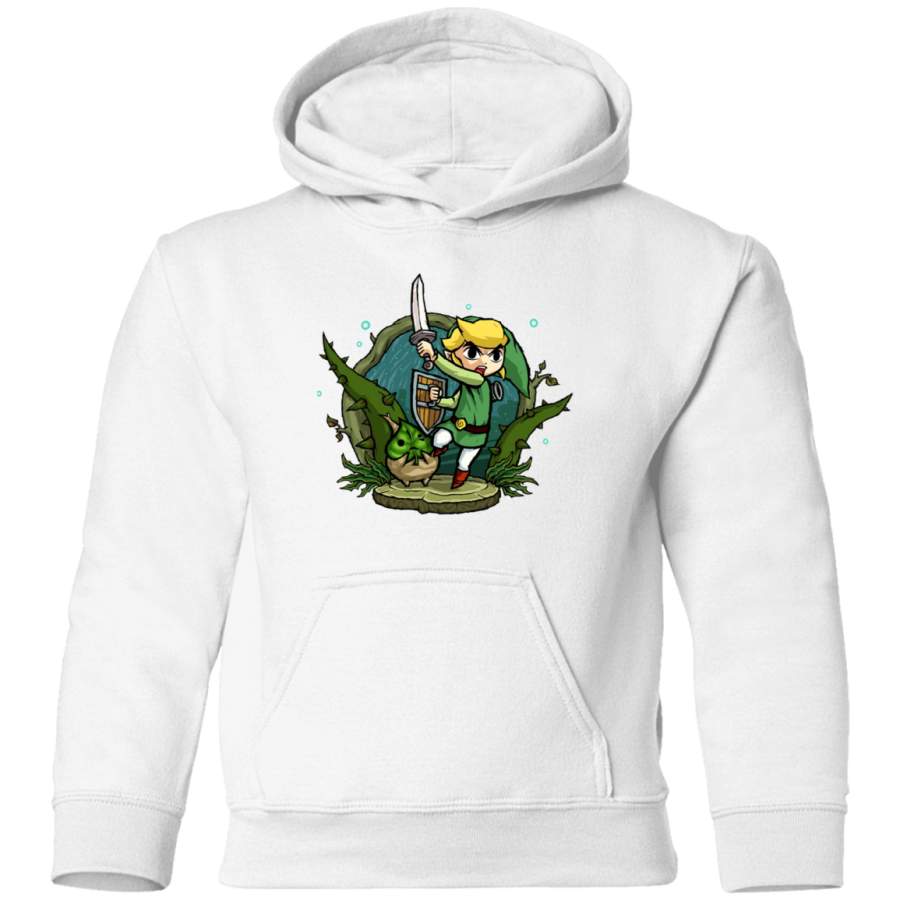 AGR Zelda Wind Waker Forbidden Woods Temple Toddler Pullover Hoodie