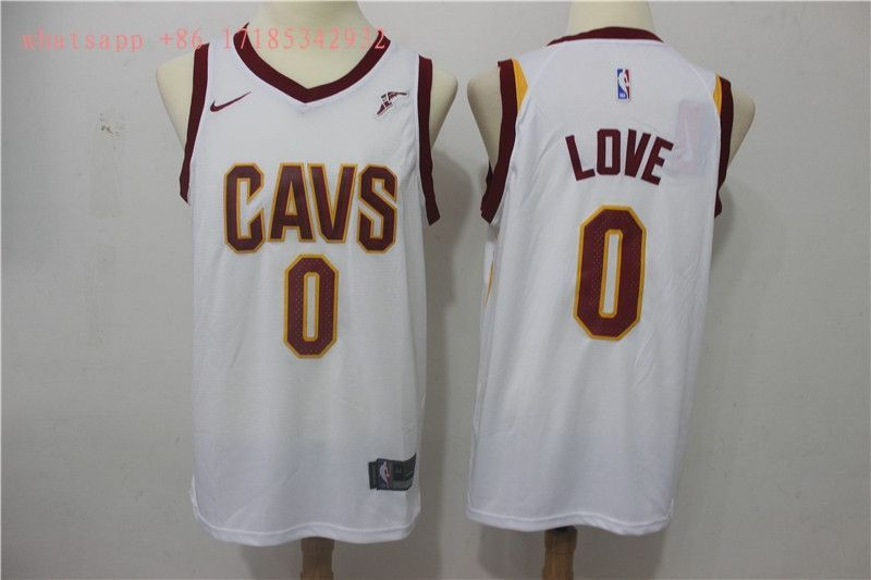 Cleveland Cavaliers Kevin Love #0 2020 NBA New Arrival White Jersey