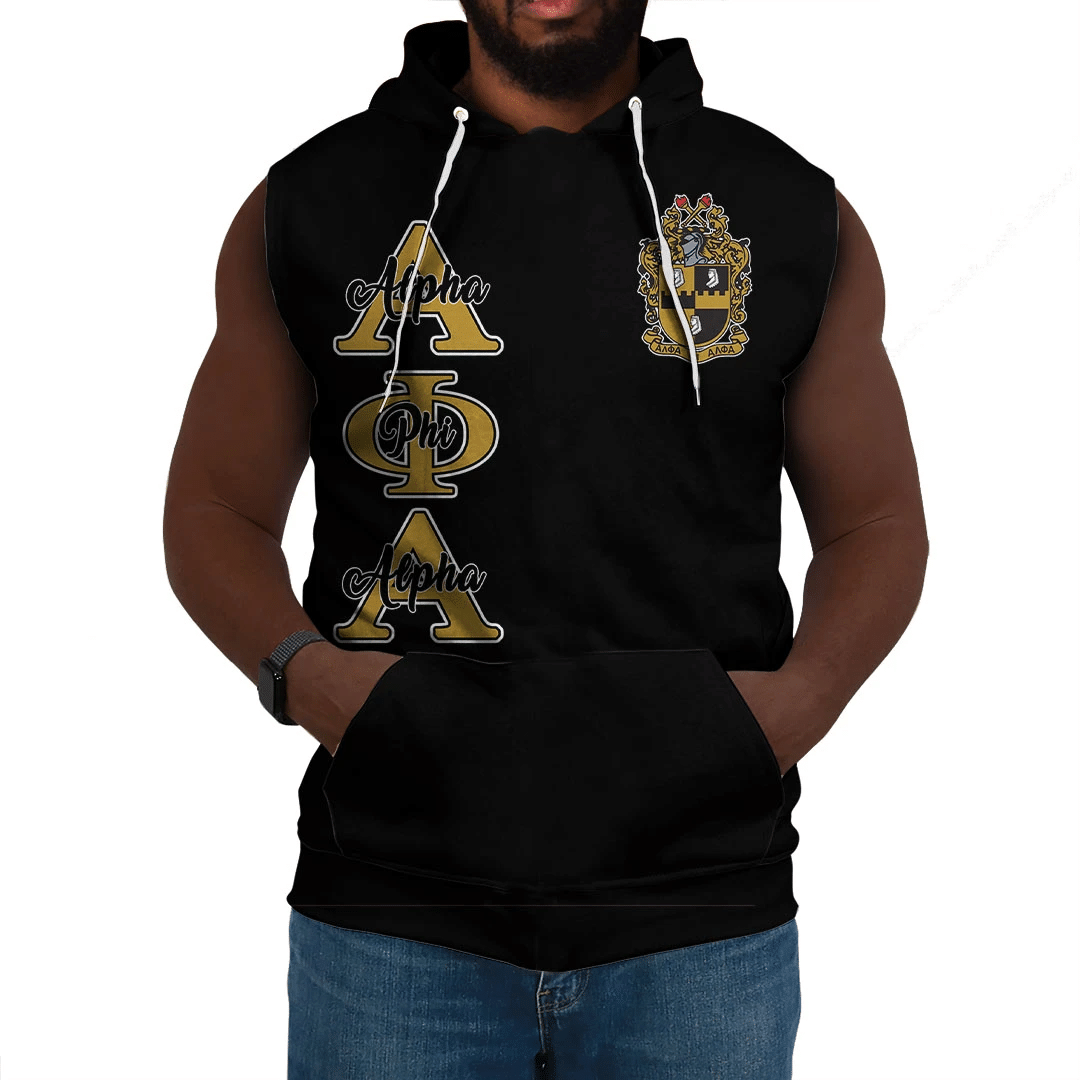 (Custom) Africa Zone Hoodie – Alpha Phi Alpha Sleeveless Hoodie A31