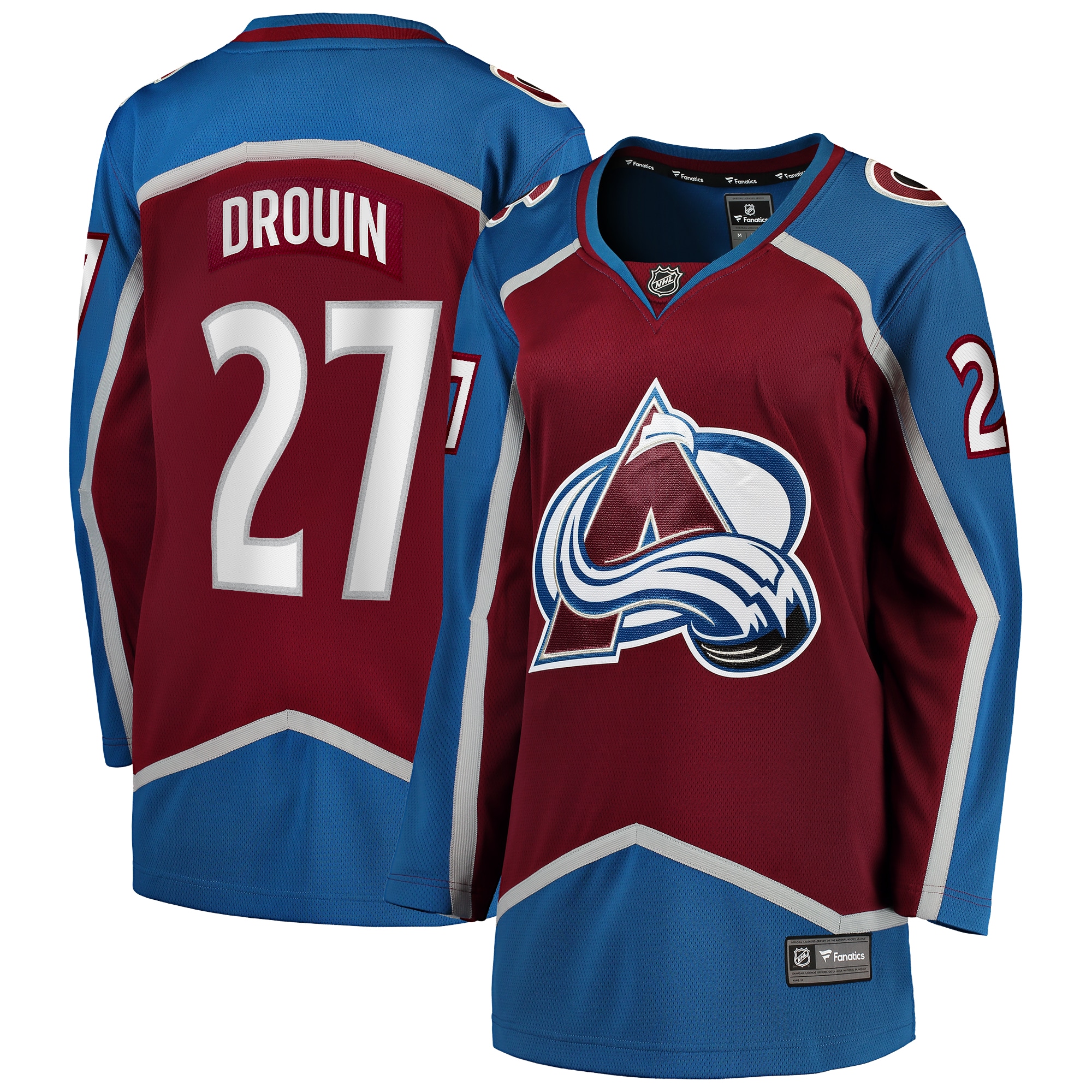 Jonathan Drouin Colorado Avalanche Branded Women's Home Breakaway Player Jersey – Maroon