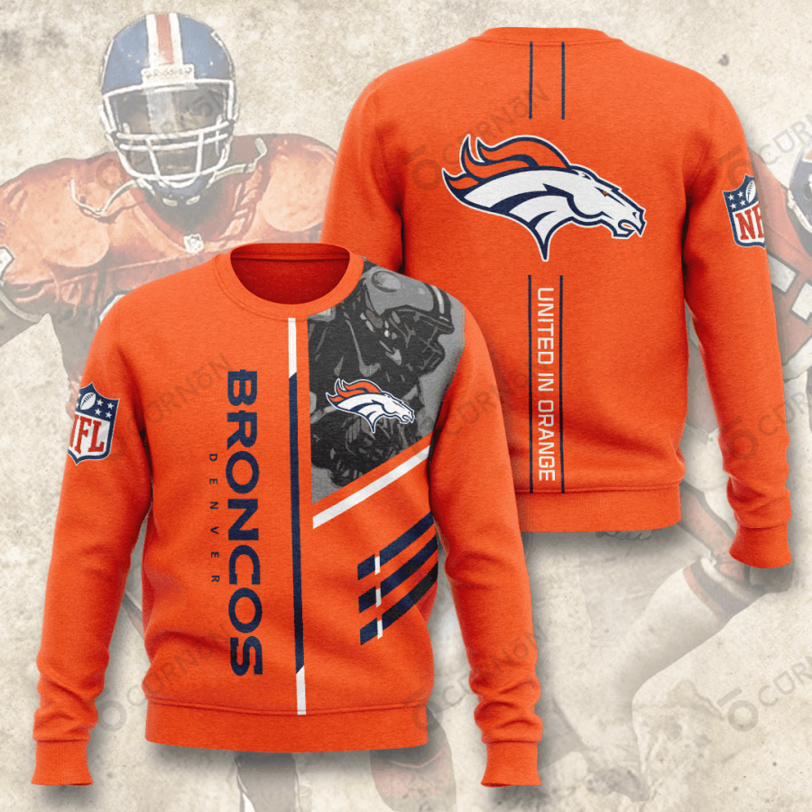 Denver Broncos 3D Sweatshirt