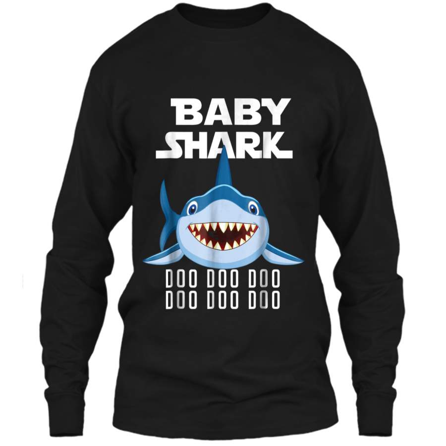 Baby Shark  Doo Doo Doo – Matching Family Gift Tee LS Ultra Cotton Tshirt